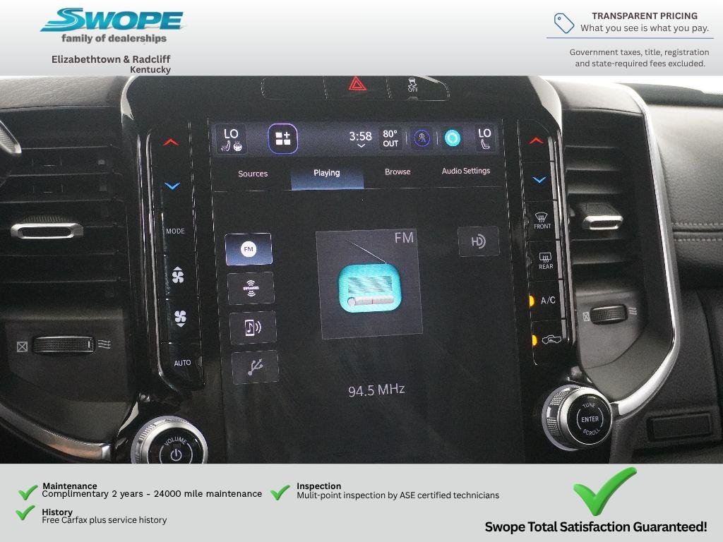 Used 2025 Granite Crystal Metallic Clearcoat Ram Laramie image 21