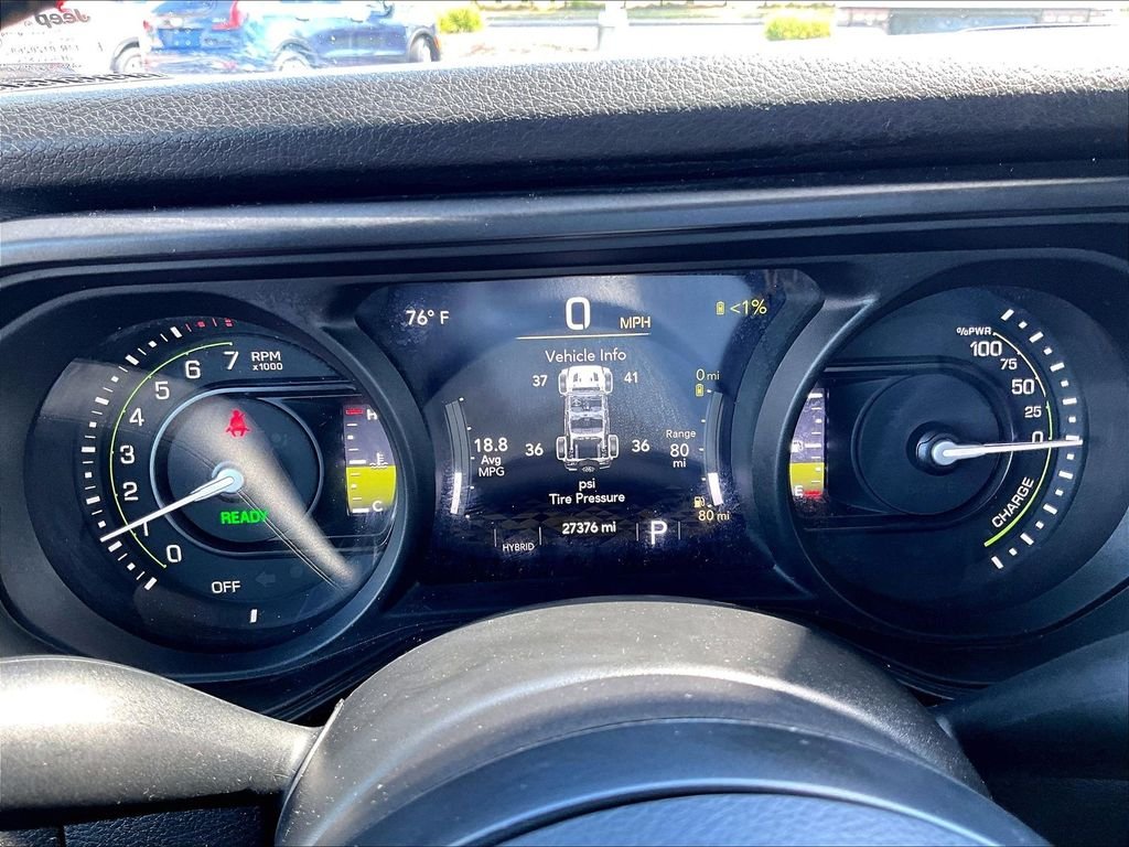 Used 2024 Gray Jeep Willys 4xe image 24