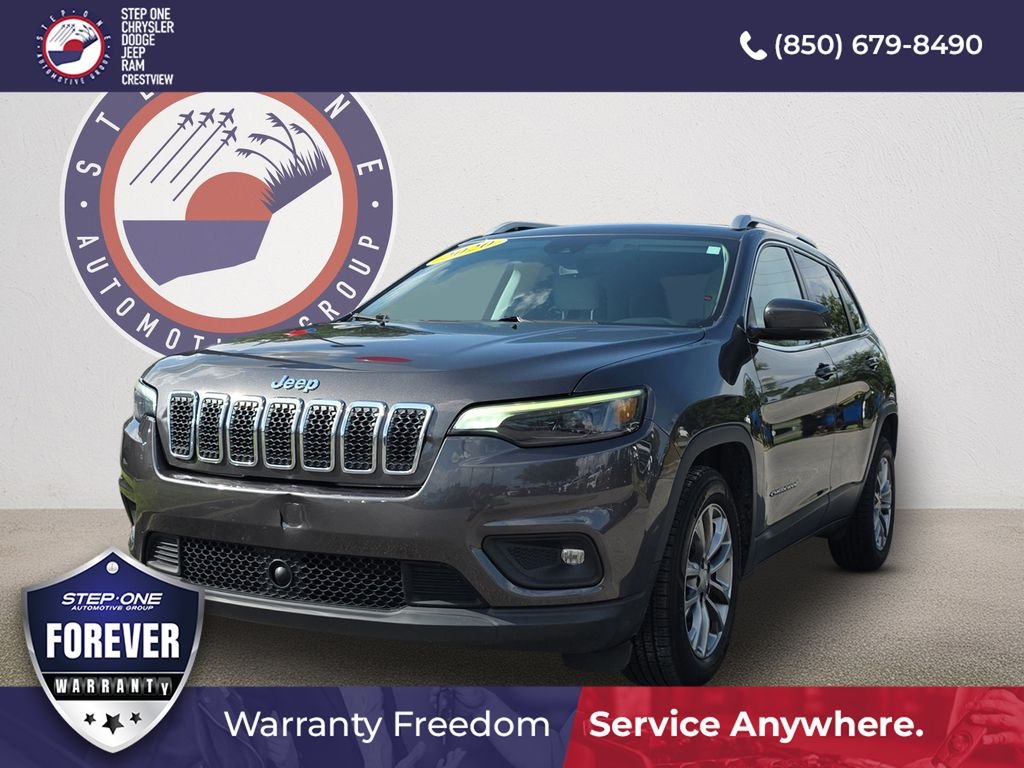 Used 2020 Gray Jeep Latitude Plus image 1