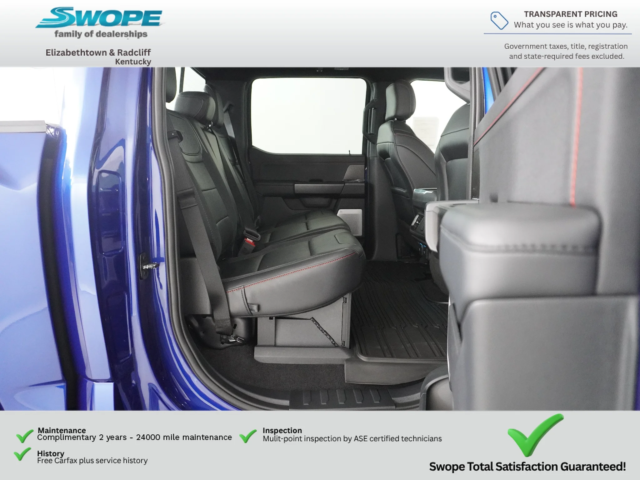 New 2026 Argon Blue Metallic Ford Raptor image 10