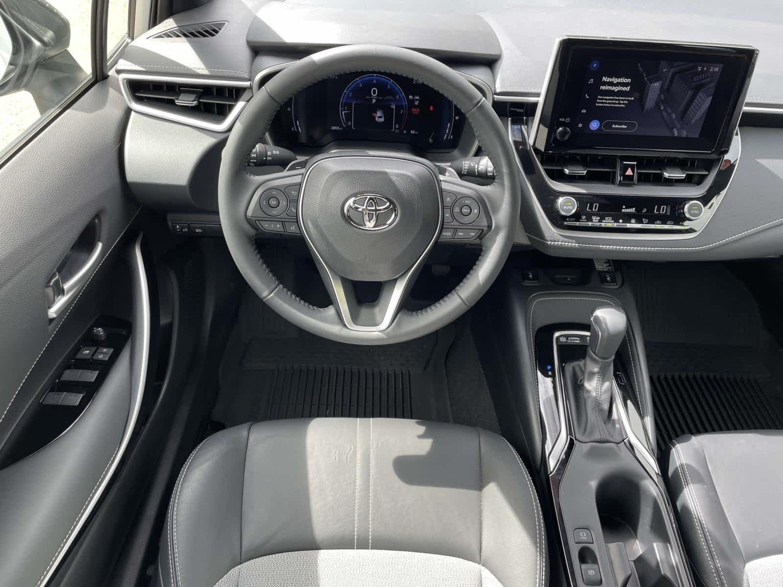 Used 2025 Classic Silver Metallic/Midnight Black Metallic Toyota XSE image 2