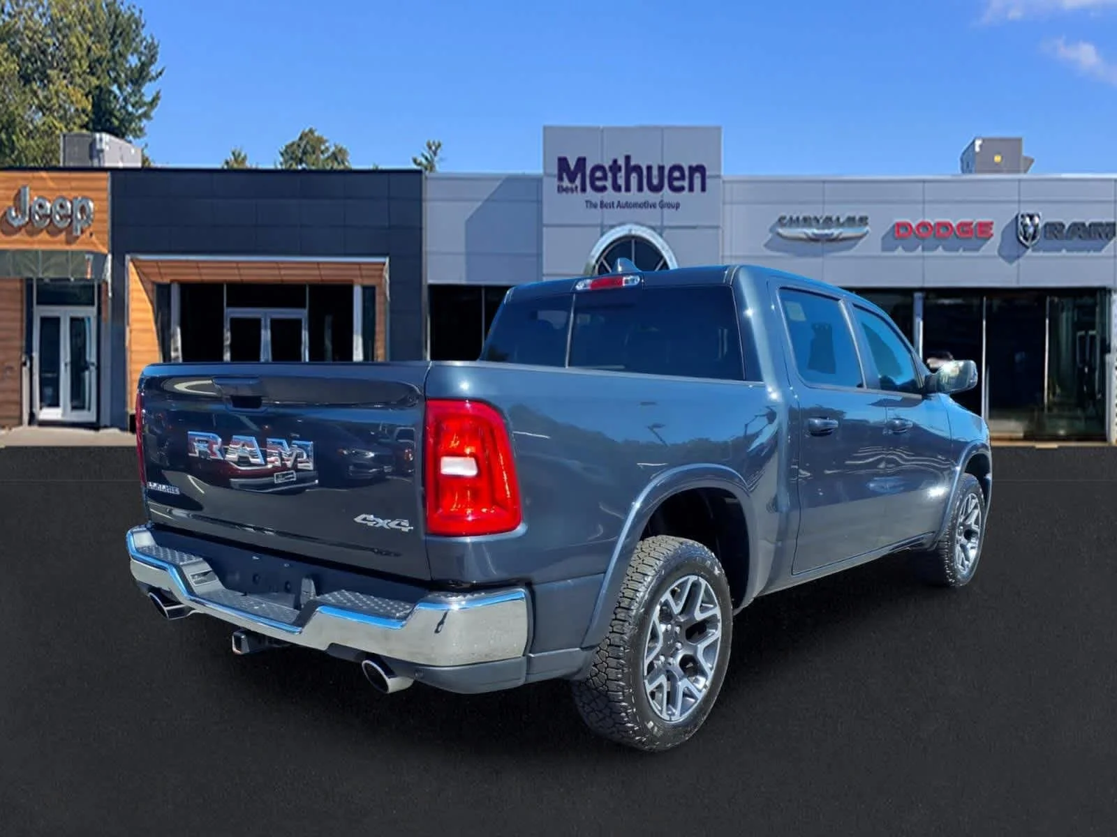 Used 2025 Forged Blue Metallic Ram Laramie image 5