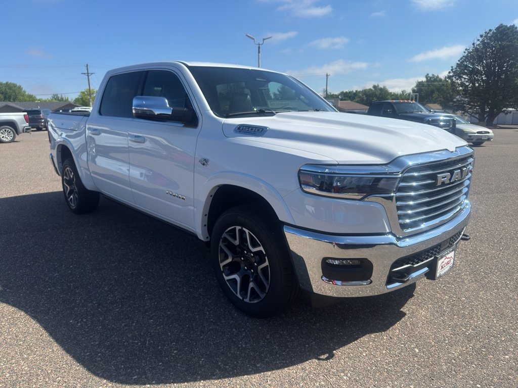 New 2026 Bright White Clear-Coat Exterior Paint RAM Laramie image 4