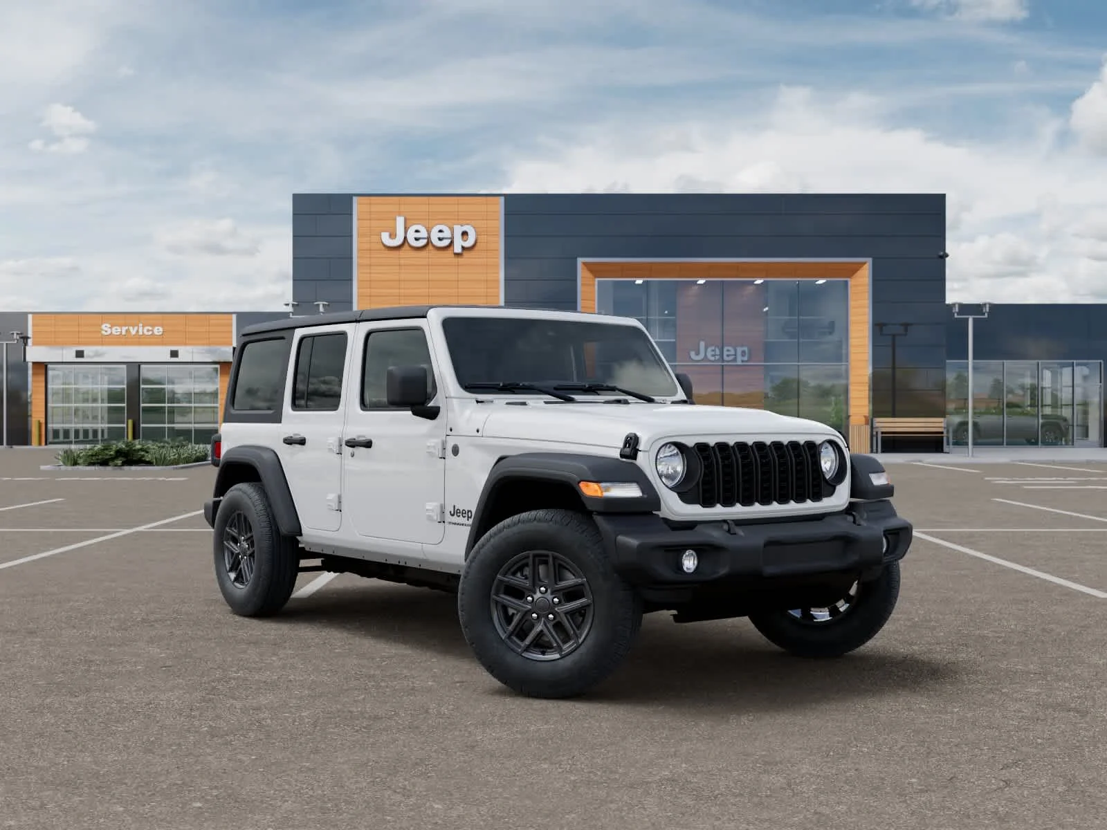 New 2026 Bright White Clearcoat Jeep Sport image 5