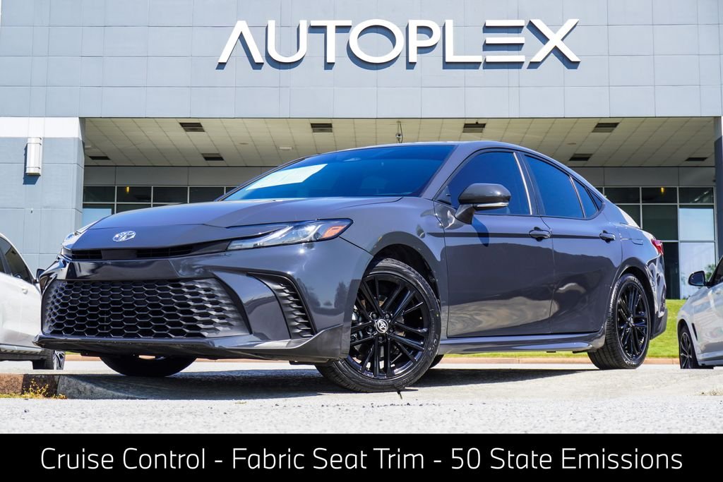 Used 2025 Black Toyota SE image 1