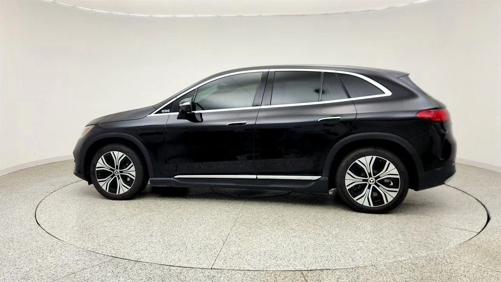 Used 2024 Obsidian Black Metallic Mercedes-Benz EQE 350 SUV 4MATIC® w/ Nappa Leather & Ventilated Seats image 8
