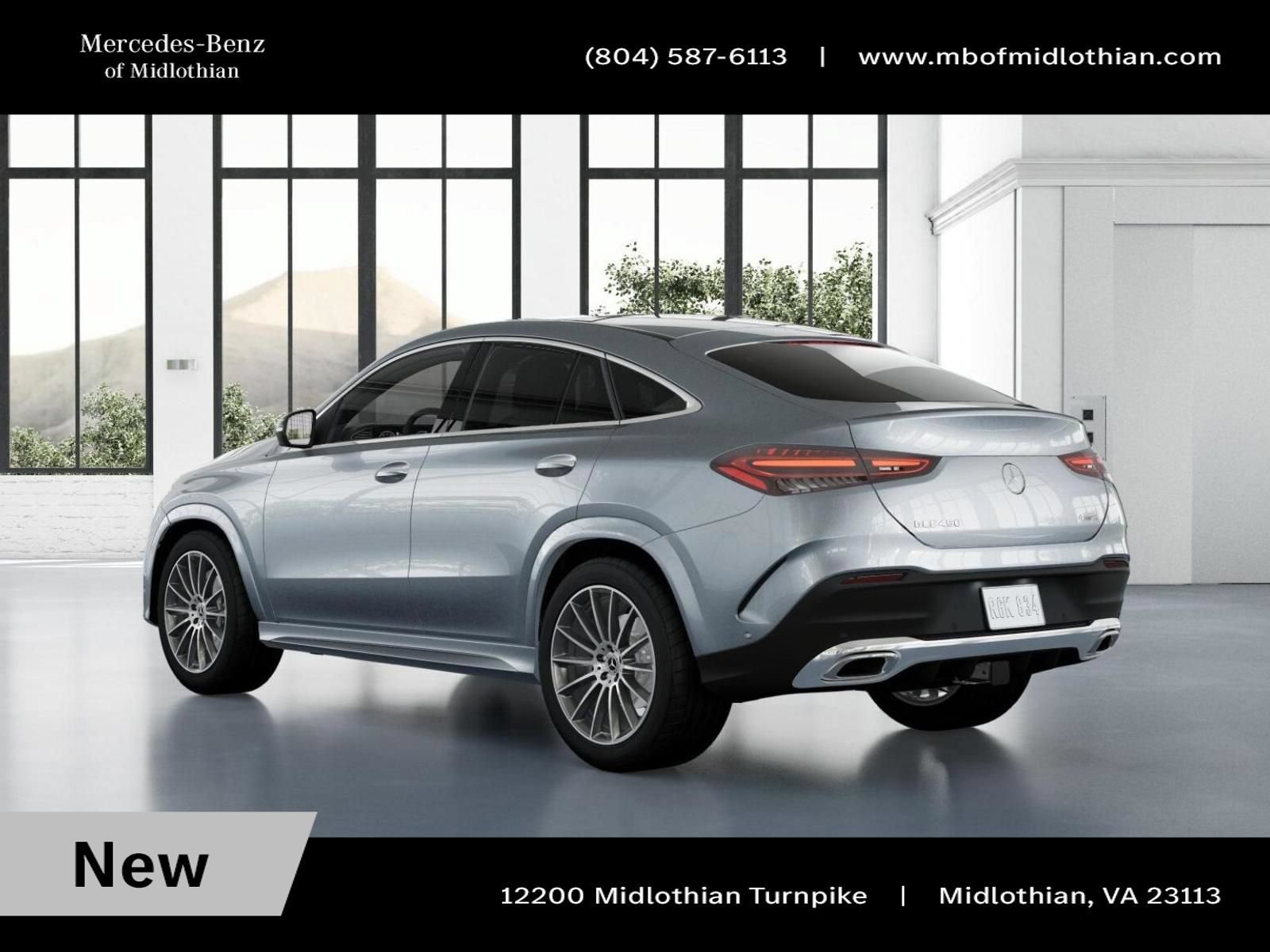 New 2026 Cirrus Silver Metallic Mercedes-Benz GLE 450 Coupe image 71