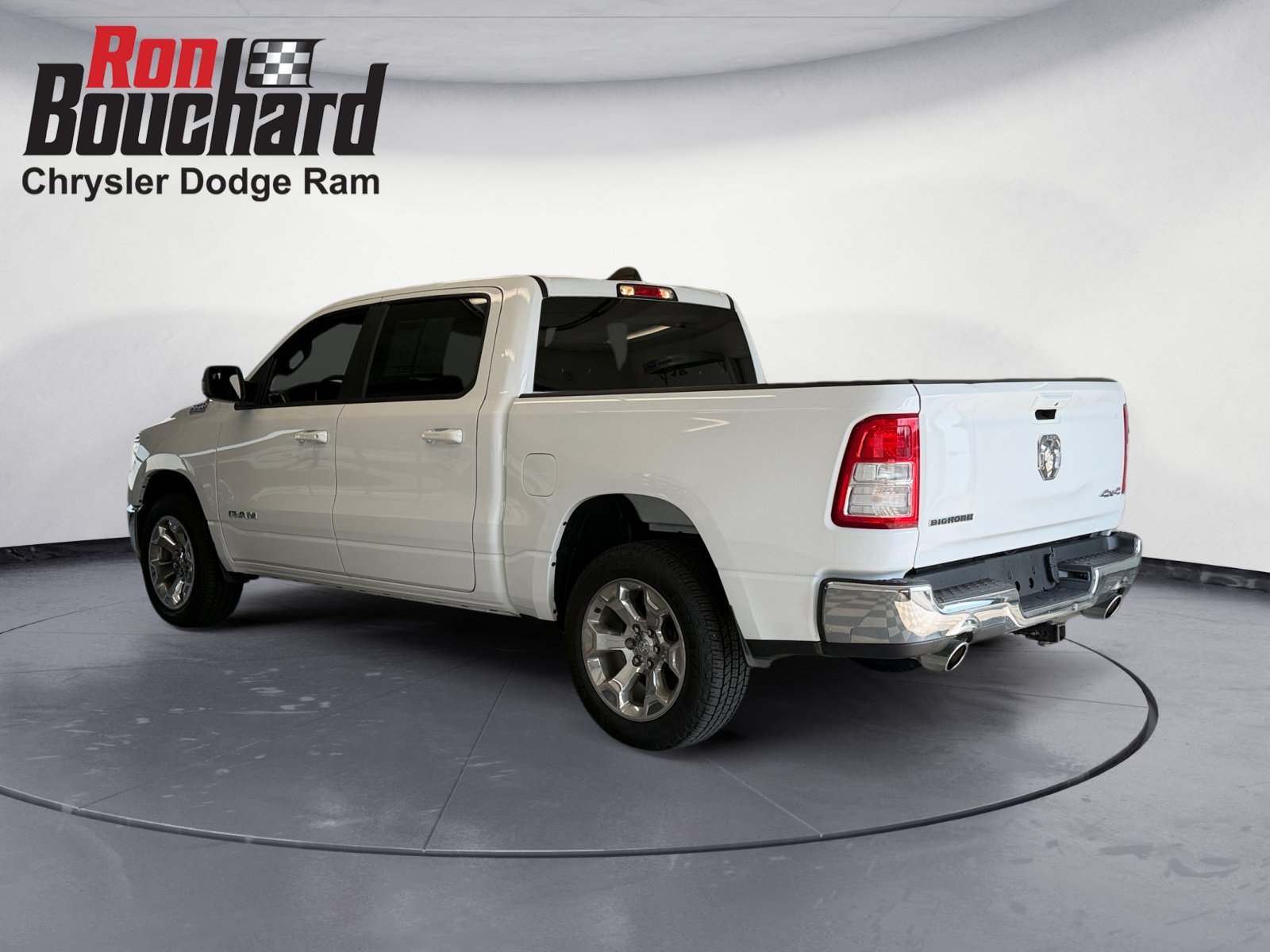 Used 2022 Bright White Clearcoat Ram Big Horn image 4