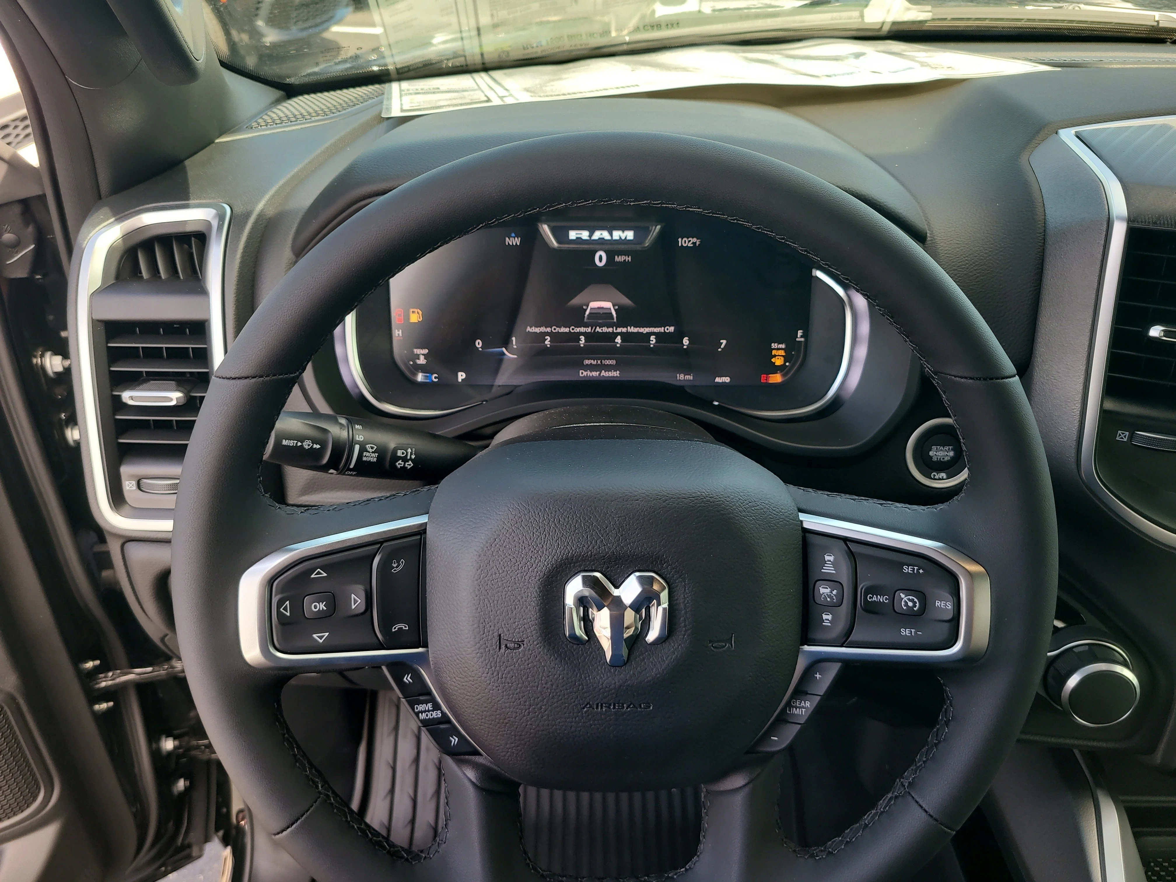 New 2026 Diamond Black Crystal Pearlcoat RAM Big Horn image 19