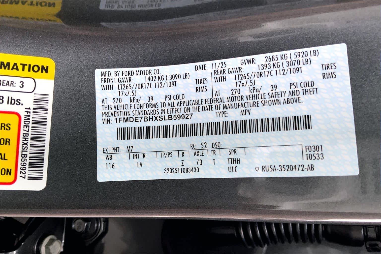 New 2025 Carbonized Gray Metallic Ford Big Bend® image 18