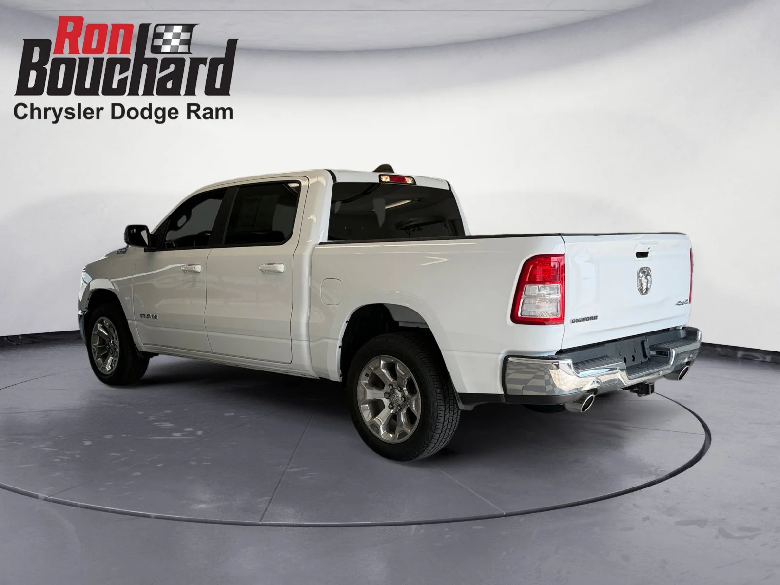 Used 2022 Bright White Clearcoat Ram Big Horn image 4