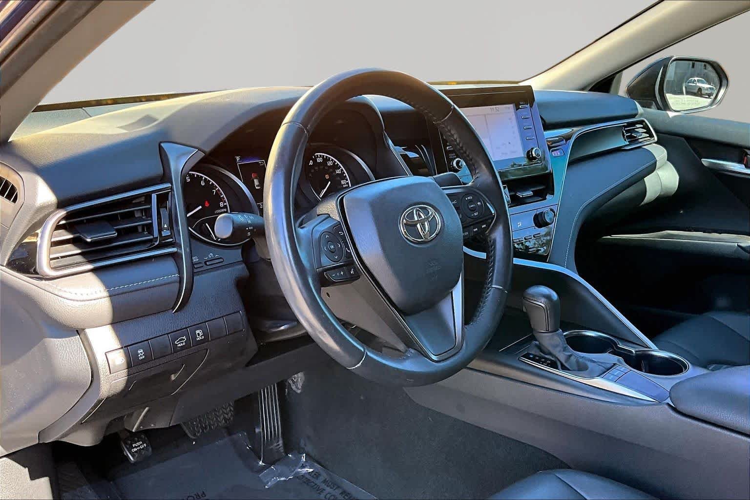 Certified Used 2024 Reservoir Blue Toyota SE Nightshade image 18