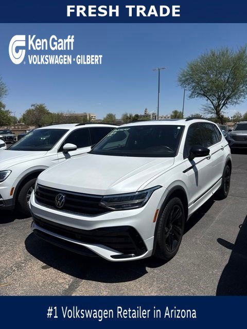 Used 2023 Opal White Pearl Volkswagen SE R-Line Black image 1