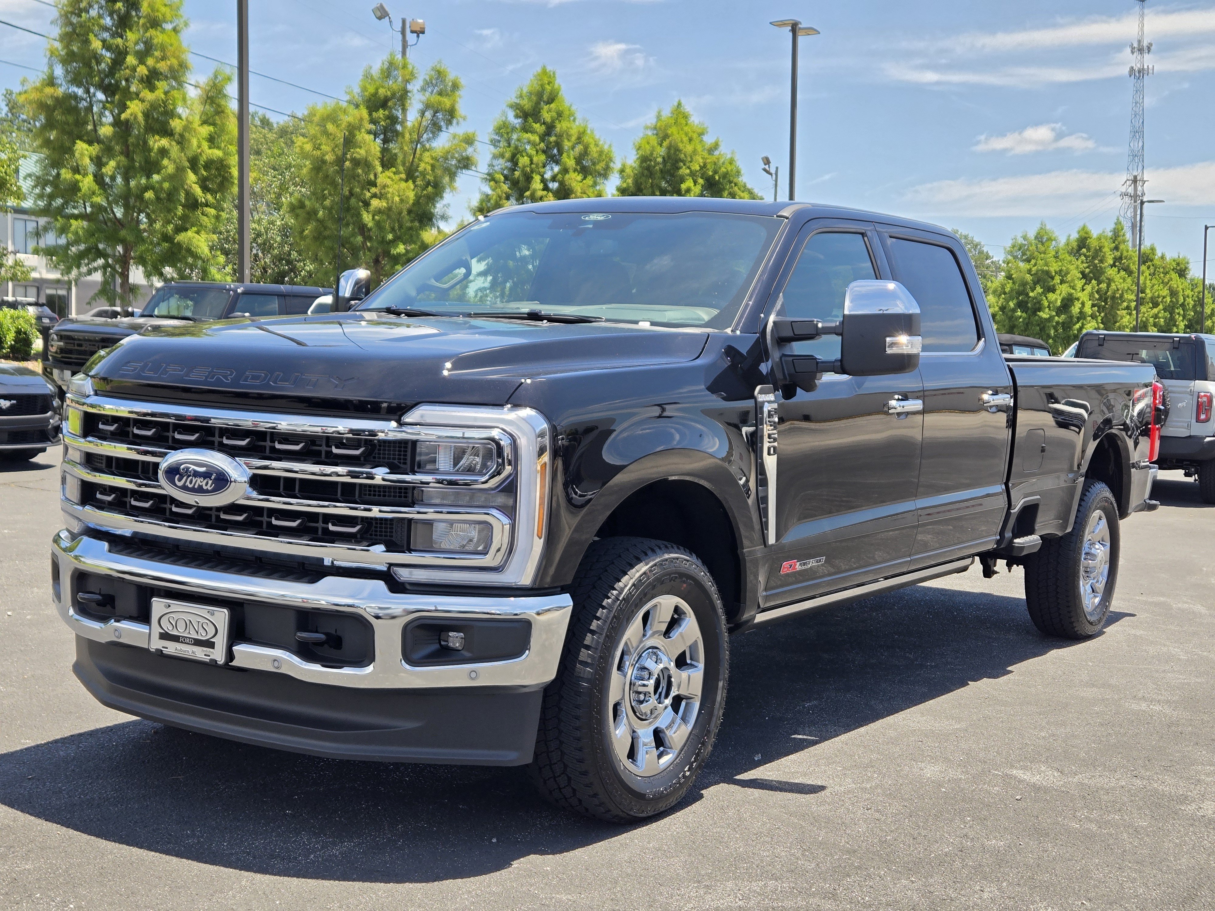 New 2026 Agate Black Metallic FORD F-350® King Ranch® image 2