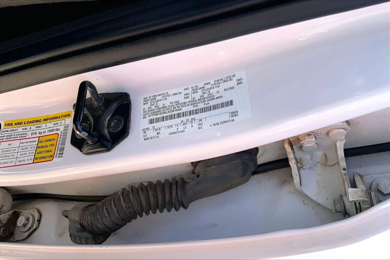 Used 2020 Oxford White Ford XLT image 33