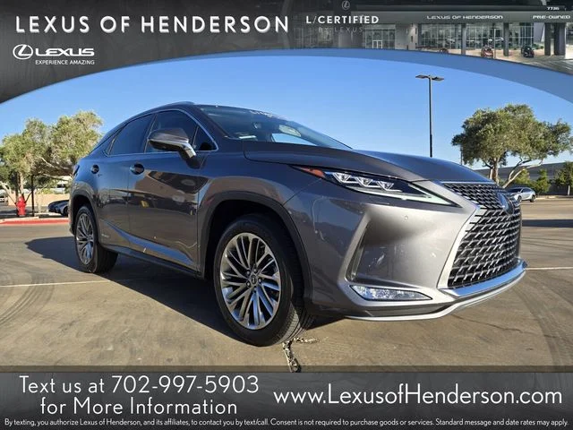 2021 Lexus RX 350h 450h AWD's photo