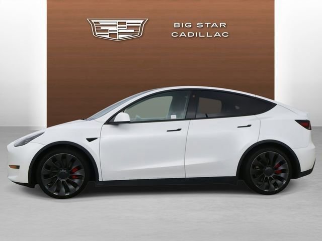 Certified 2023 Tesla Model Y Performance with VIN 7SAYGDEF8PF662412 for sale in Friendswood, TX