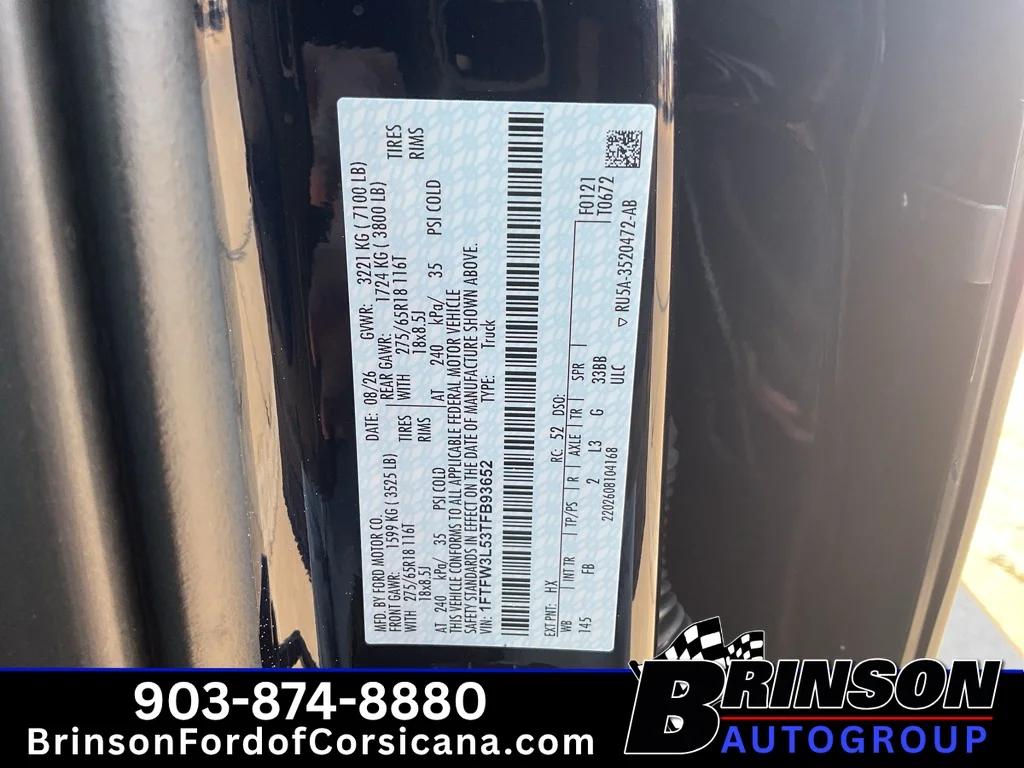 New 2026 Antimatter Blue Metallic Ford XLT image 20