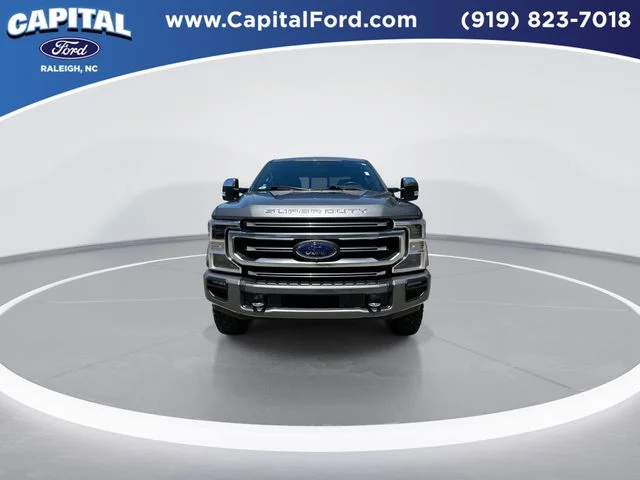Used 2021 Gray Ford Platinum image 3