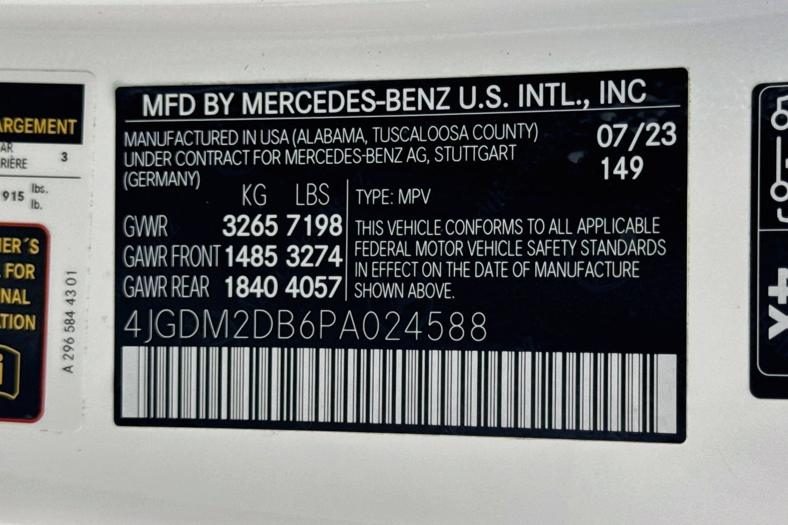Used 2023 Polar White Mercedes-Benz EQS 450+ image 9