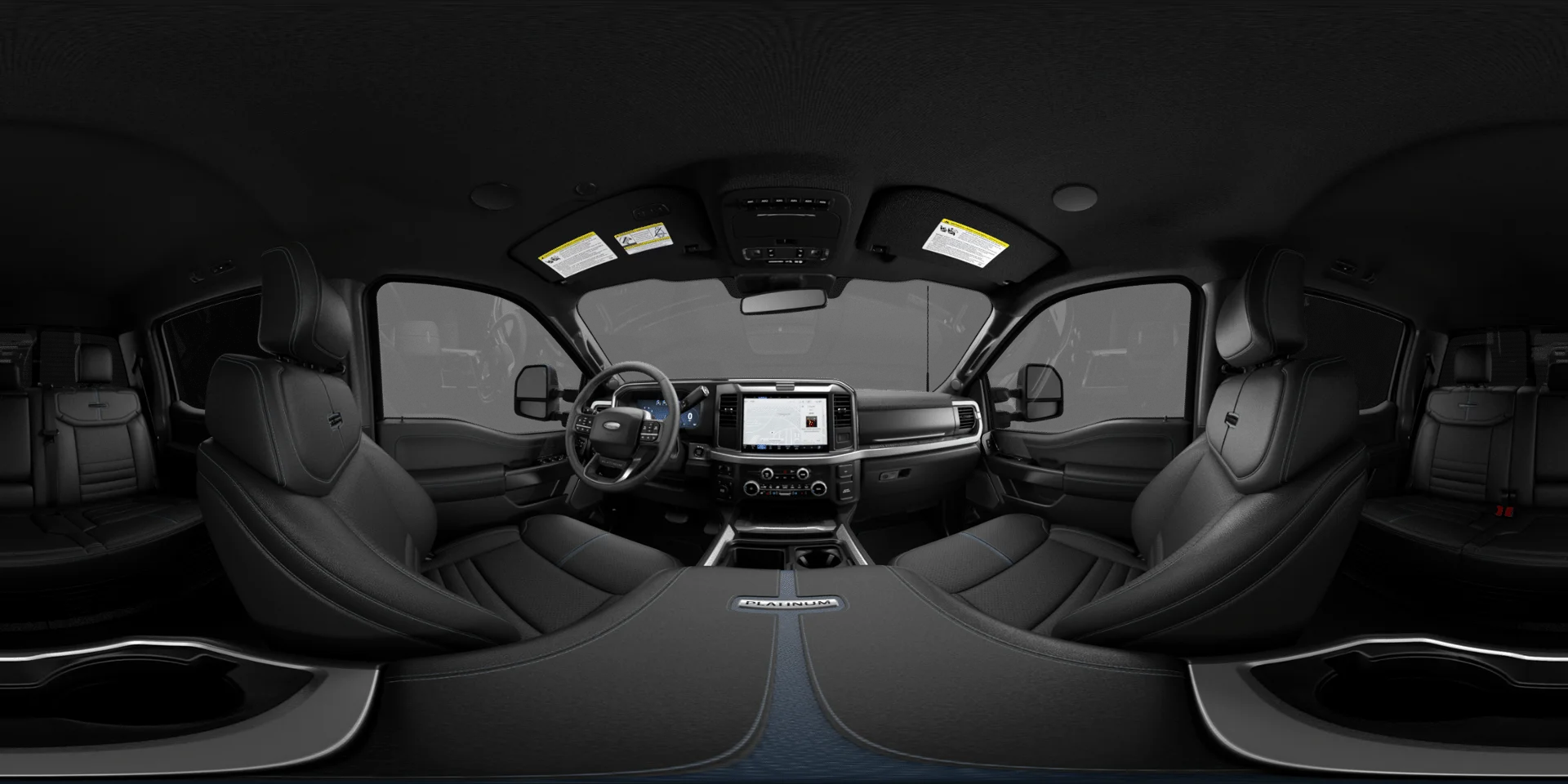 New 2027 Agate Black Metallic Ford Platinum image 8