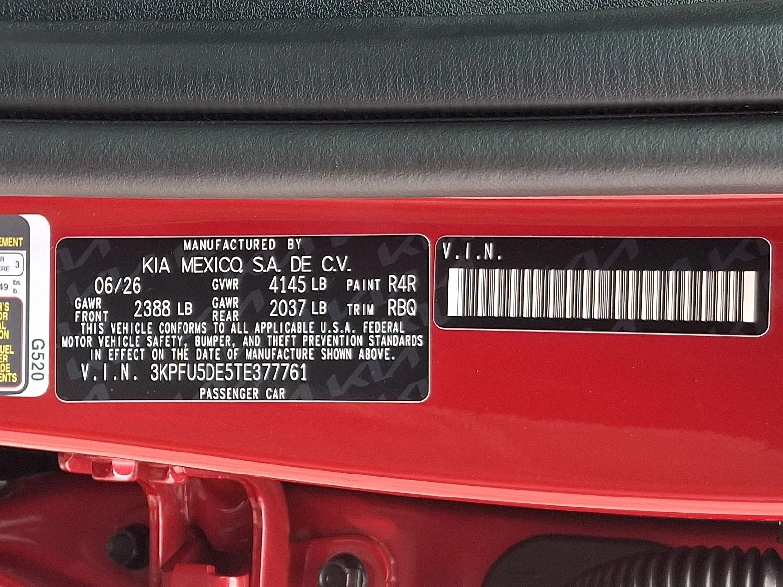 New 2026 Red Kia GT-Line image 22