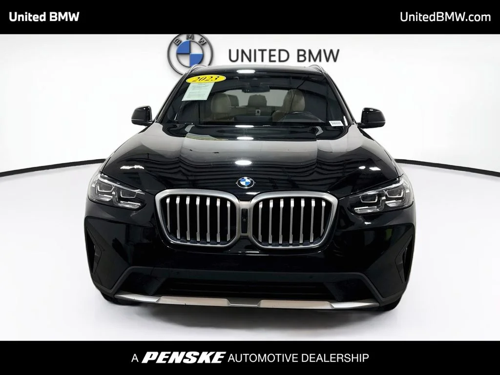 Certified Used 2023 Jet Black BMW sDrive30i image 2