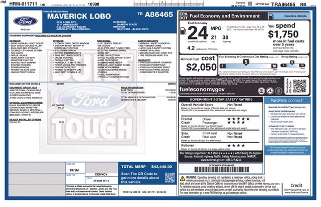 New 2026 Shadow Black Ford Lobo High image 3
