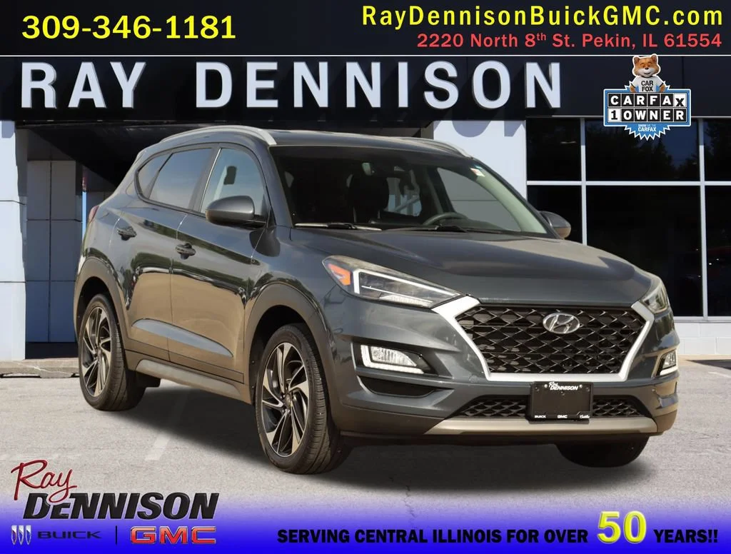 Used 2019 Dusk Blue Hyundai Sport image 1