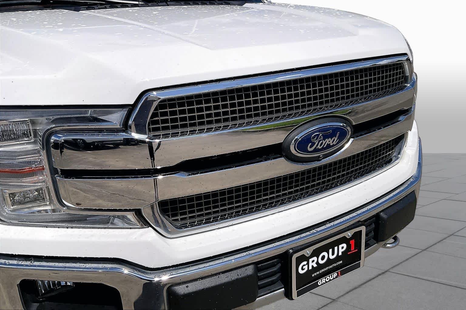Used 2020 Star White Metallic Tri-Coat/Stone Gray Ford King Ranch image 27