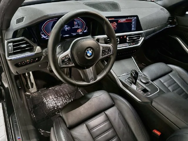 Used 2021 Black BMW 330i image 7