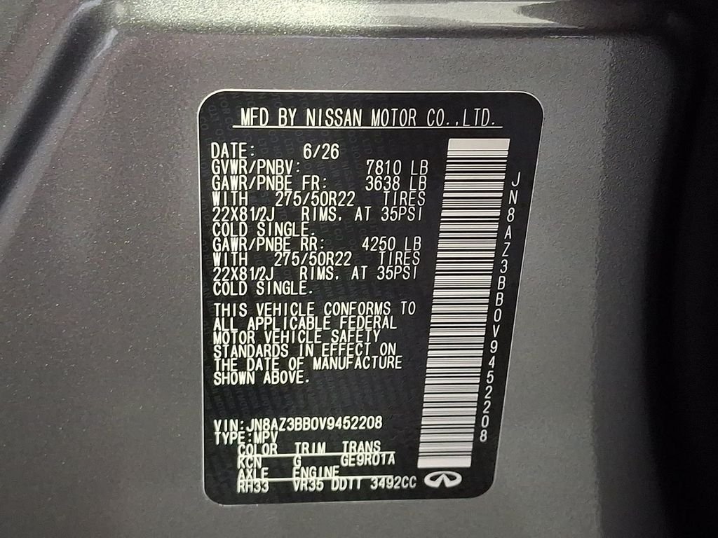 New 2027 DYNAMIC METAL INFINITI Luxe 4WD image 19