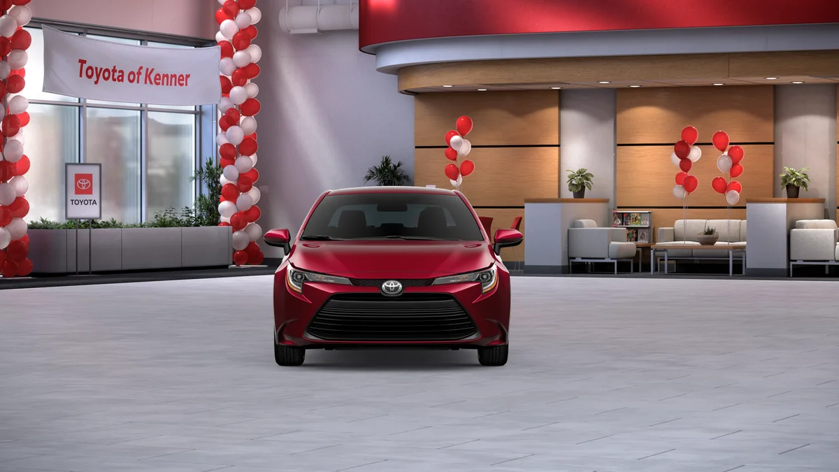 New 2026 Ruby Flare Pearl Toyota LE image 17