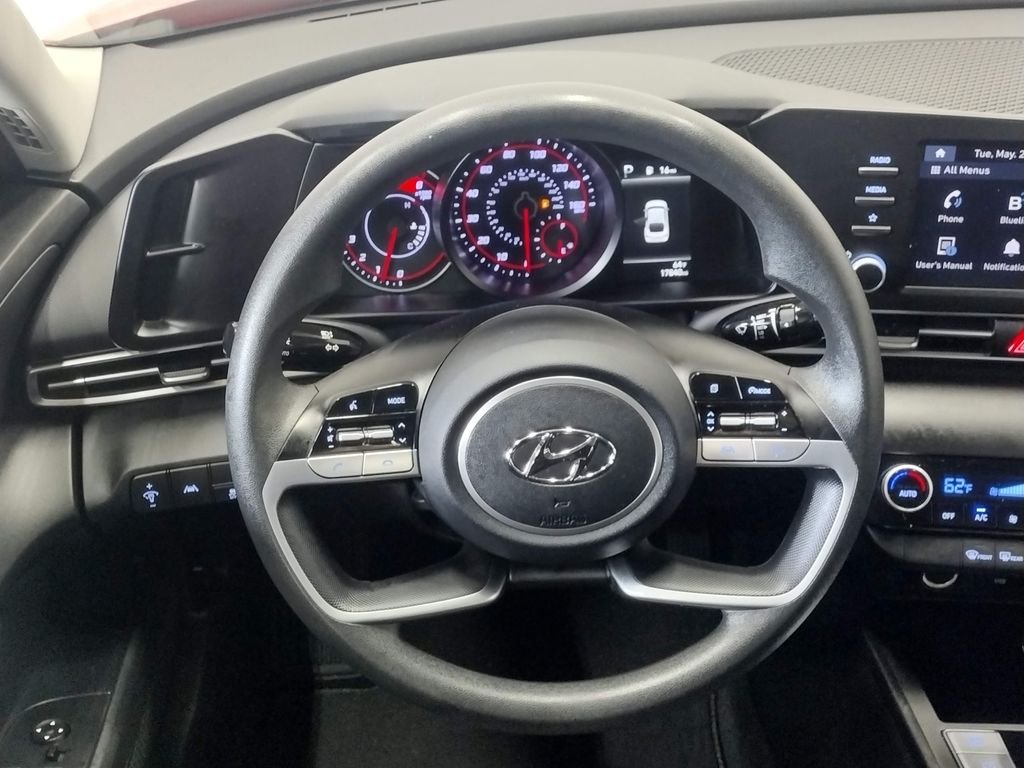 Certified Used 2023 Scarlet Red Hyundai SEL image 31
