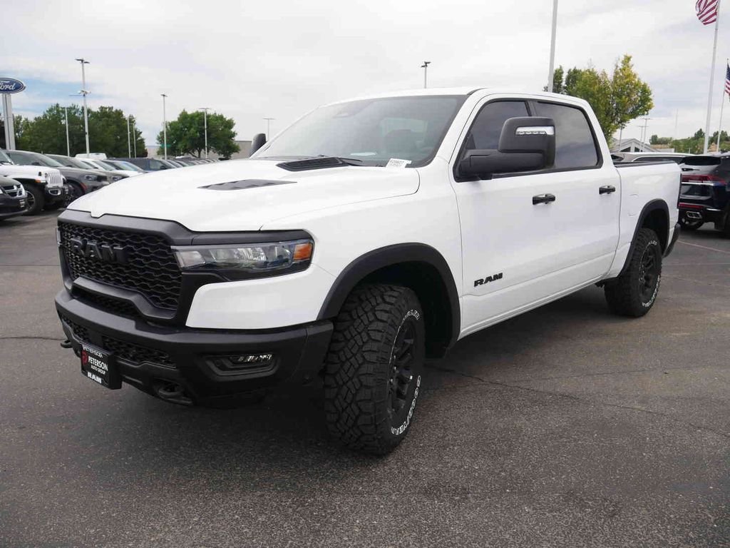 New 2026 Bright White Clear-Coat Exterior Paint RAM REBEL image 3