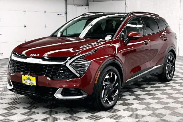 Used 2025 Dawning Red Kia SX-Prestige image 12