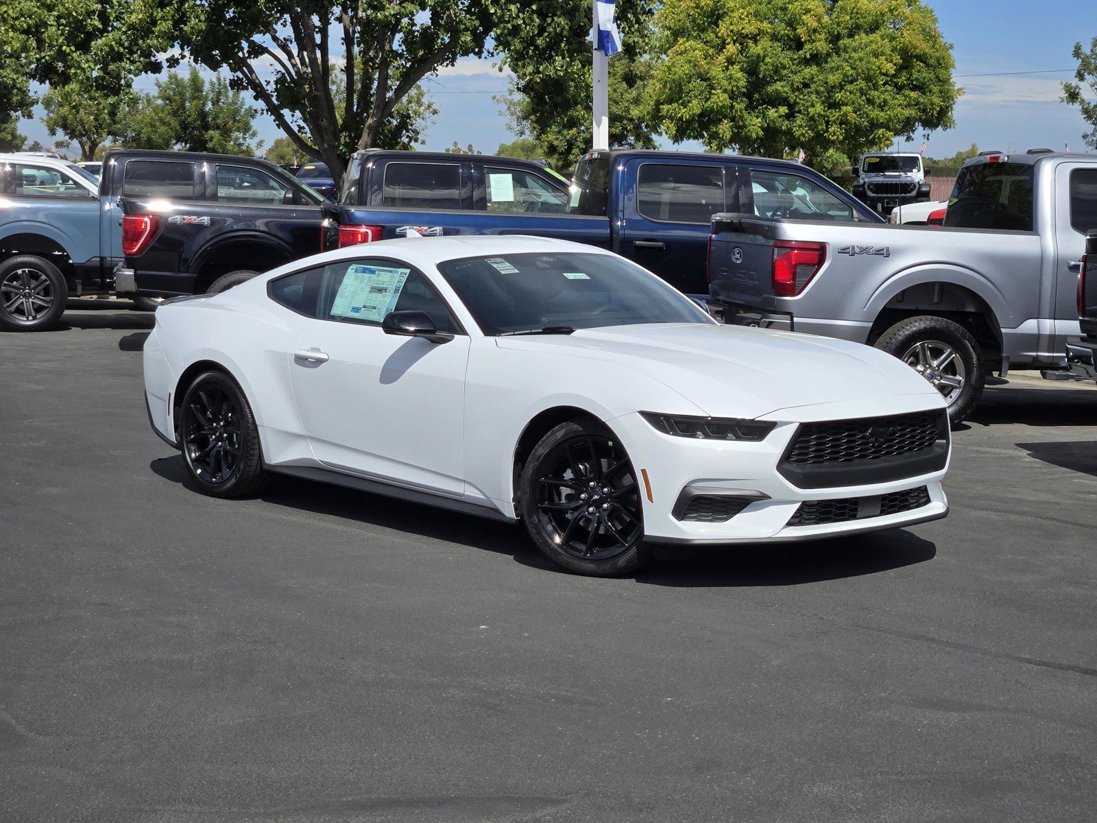 New 2026 Oxford White Ford EcoBoost® Premium Fastback image 1