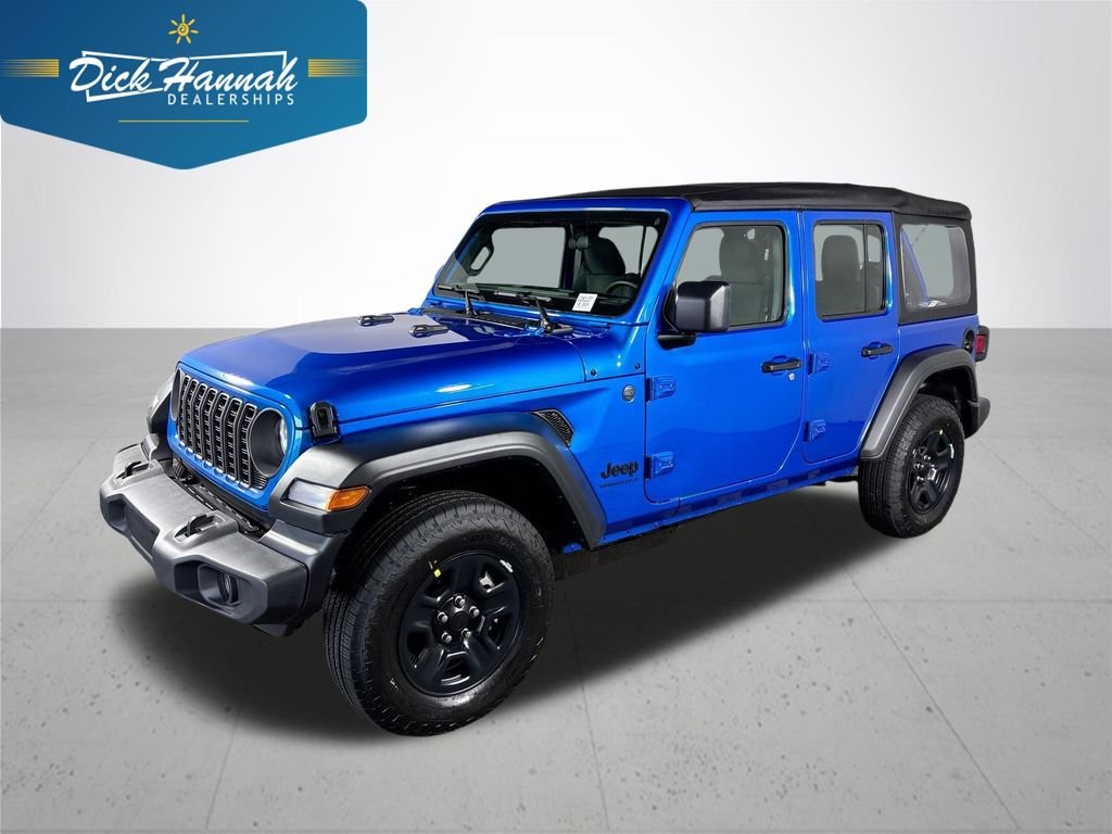 New 2026 Hydro Blue Pearl-Coat Exterior Paint Jeep Sport S image 1