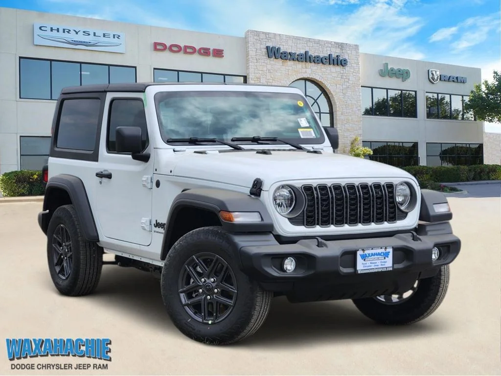 New 2026 Bright White Clear-Coat Exterior Paint Jeep Sport image 1