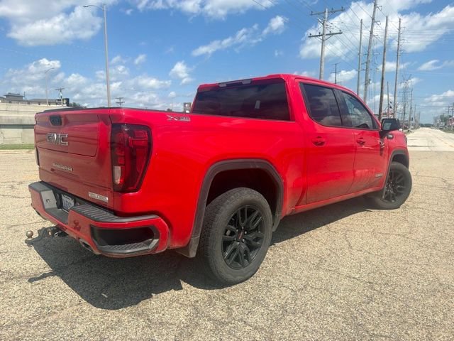 Used 2022 CARDINAL RED GMC Elevation image 3
