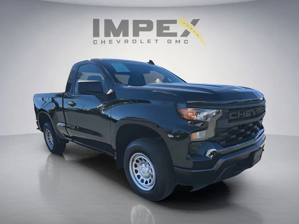 Used 2025 Black Chevrolet WT image 7