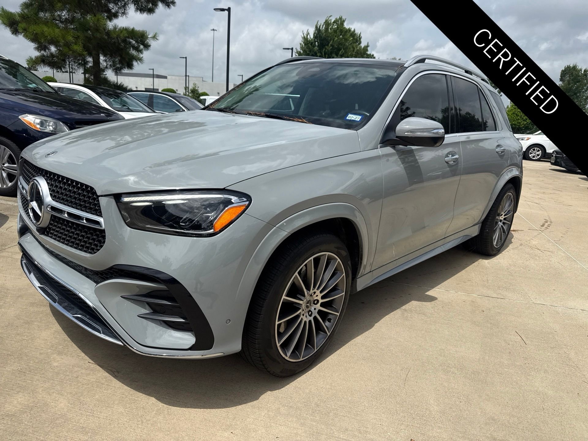 Certified Used 2024 MANUFAKTUR Alpine Gray Mercedes-Benz GLE 350 image 8