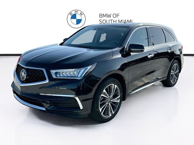 Used 2020 Black Acura Technology image 3