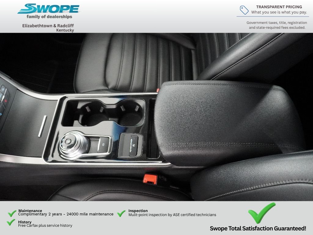 Used 2020 Burgundy Velvet Metallic Tinted Clearcoat Ford SEL image 24