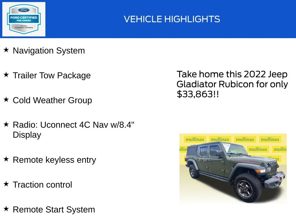 Certified Used 2022 Green Jeep Rubicon image 18