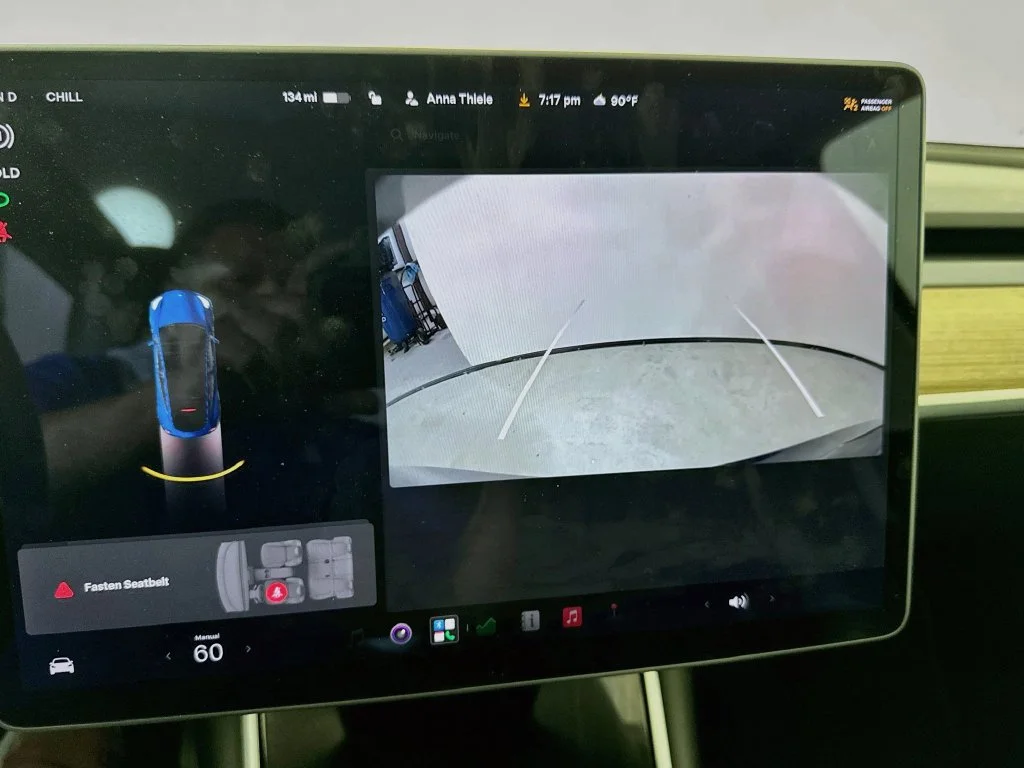 Used 2021 Deep Blue Metallic Tesla Long Range image 16