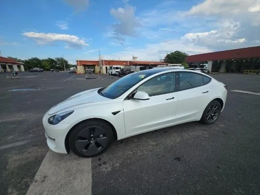 Used 2023 Tesla Model 3 Base with VIN 5YJ3E1EA1PF486447 for sale in Delray Beach, FL