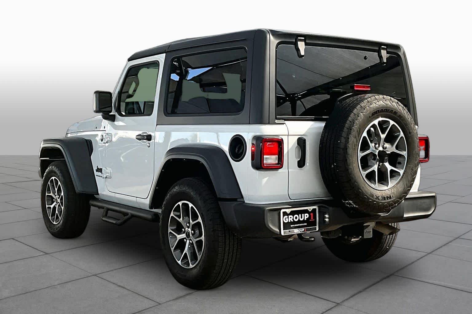 Used 2024 Bright White Clearcoat Jeep Sport S image 11
