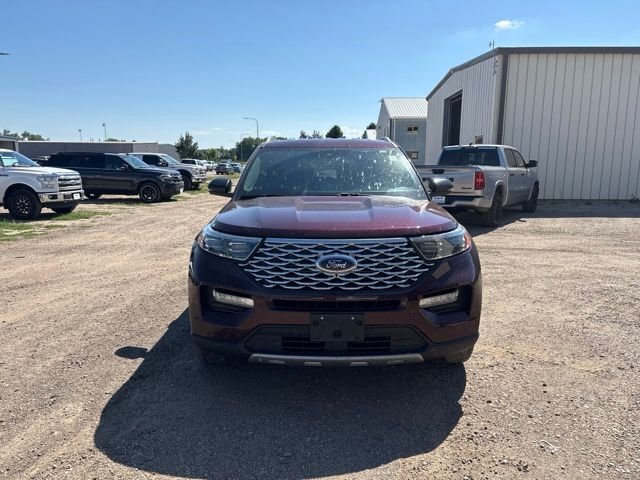 Used 2022 Red Ford Platinum image 4