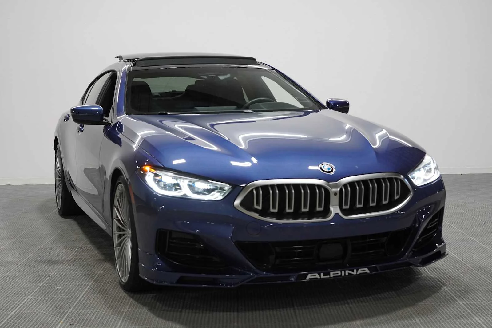 Certified Used 2025 ALPINA Blue Metallic BMW ALPINA B8 xDrive image 3